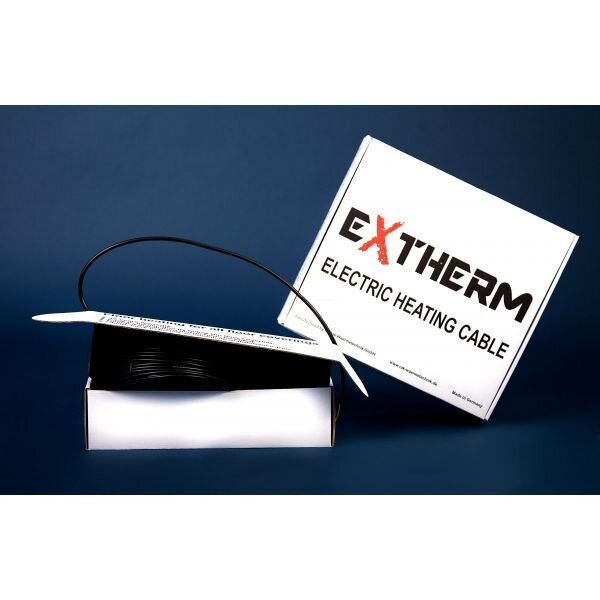 Фото – Двухжильный нагревательный кабель Extherm ETT ECO 30Вт/м
