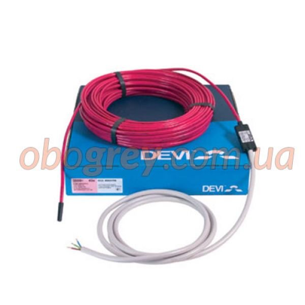 Фото – Двухжильный нагревательный кабель DEVIflex 18T (DTIP-18) 18 Вт/м