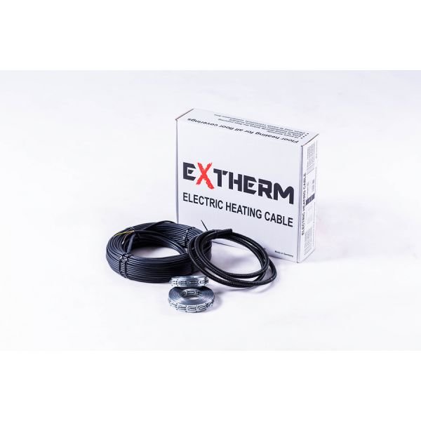 Фото – Двухжильный нагревательный кабель Extherm ETС ECO 20Вт/м