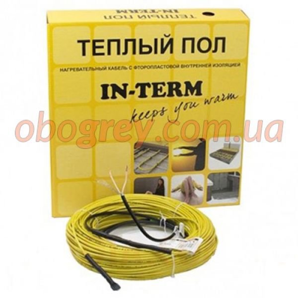 Фото – Двухжильный нагревательный кабель In-Term Eco 200 Вт/м