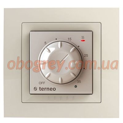 Терморегулятор Terneo ROL Unic Ivory