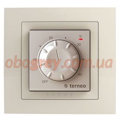 Терморегулятор Terneo RTP Unic Ivory